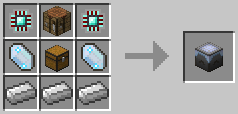 Default modification workbench recipe,
can use AE2 config to configure your own recipes to balance them out or adjust them to your taste or modpack