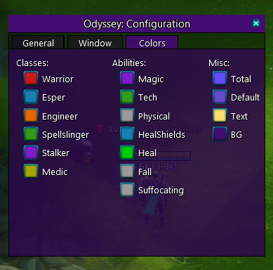 Colors Config