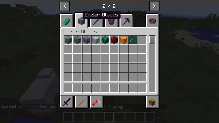 Blocks Tab