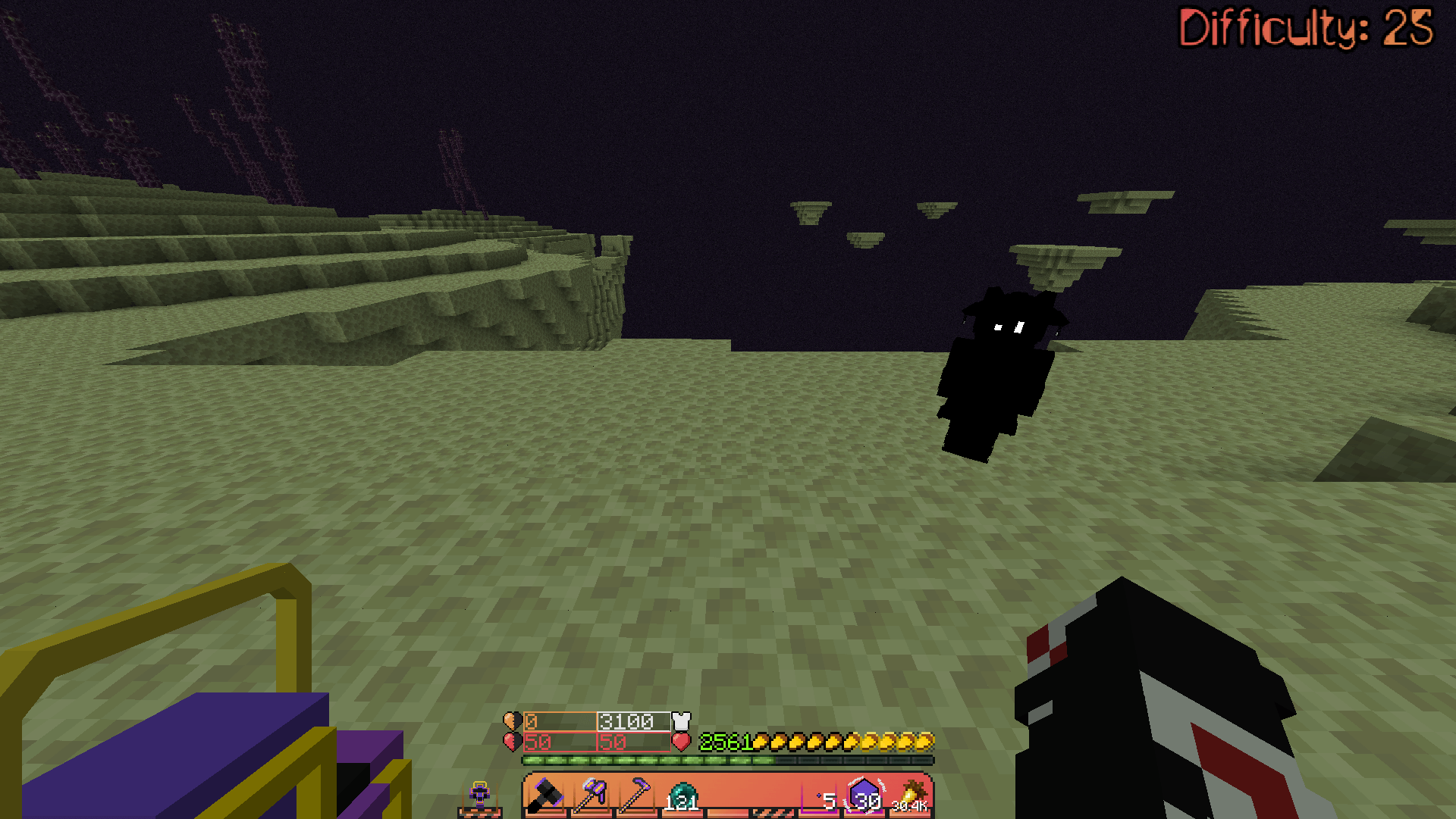 A close up screenshot of the Shadow Shark. There is also a Modrinth exclusive that I couldn't upload here because of the 2MB limit.