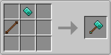 Thumbnail Each hammer is crafted from a handle and a head (compatible with handle from Simple Excavators)