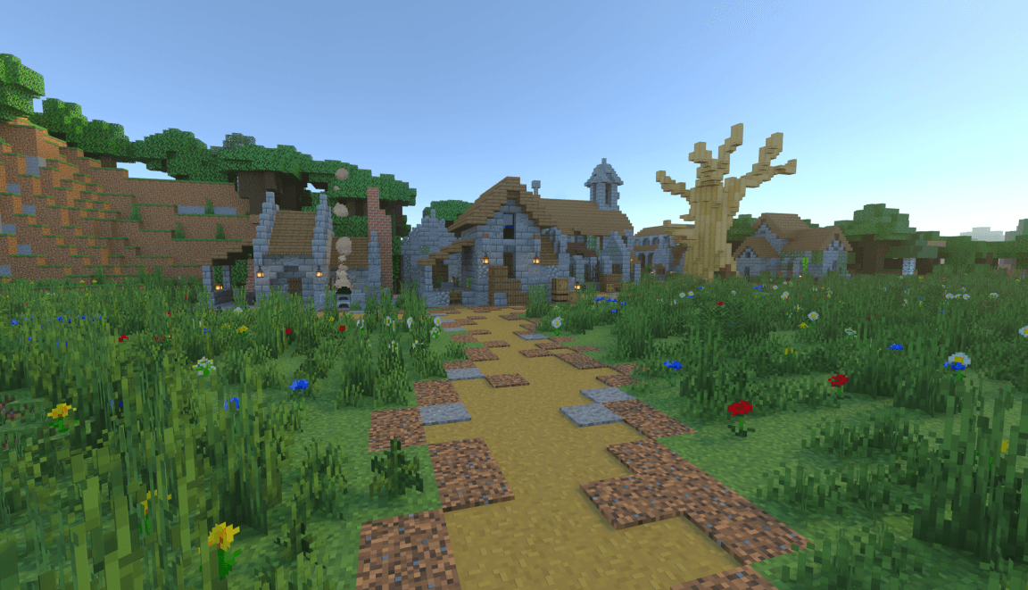 Medieval Village of Elmswood - Gallery - Minecraft Bedrock Maps ...