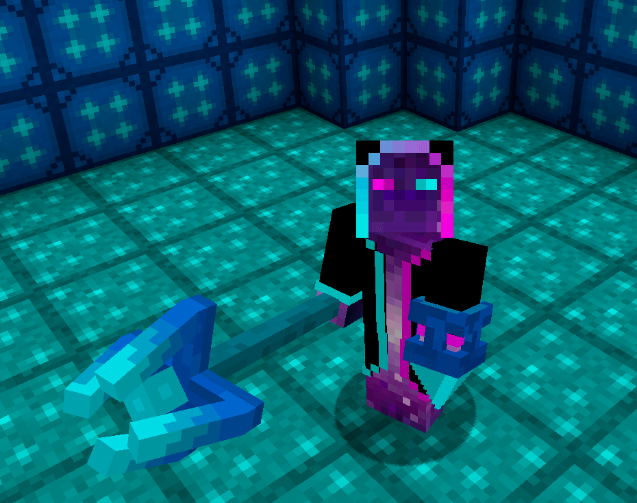 Shows the Wovirium Scepter and Drill