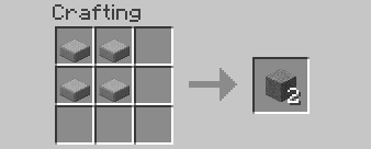 Thumbnail Slabs can be assembled back into full blocks