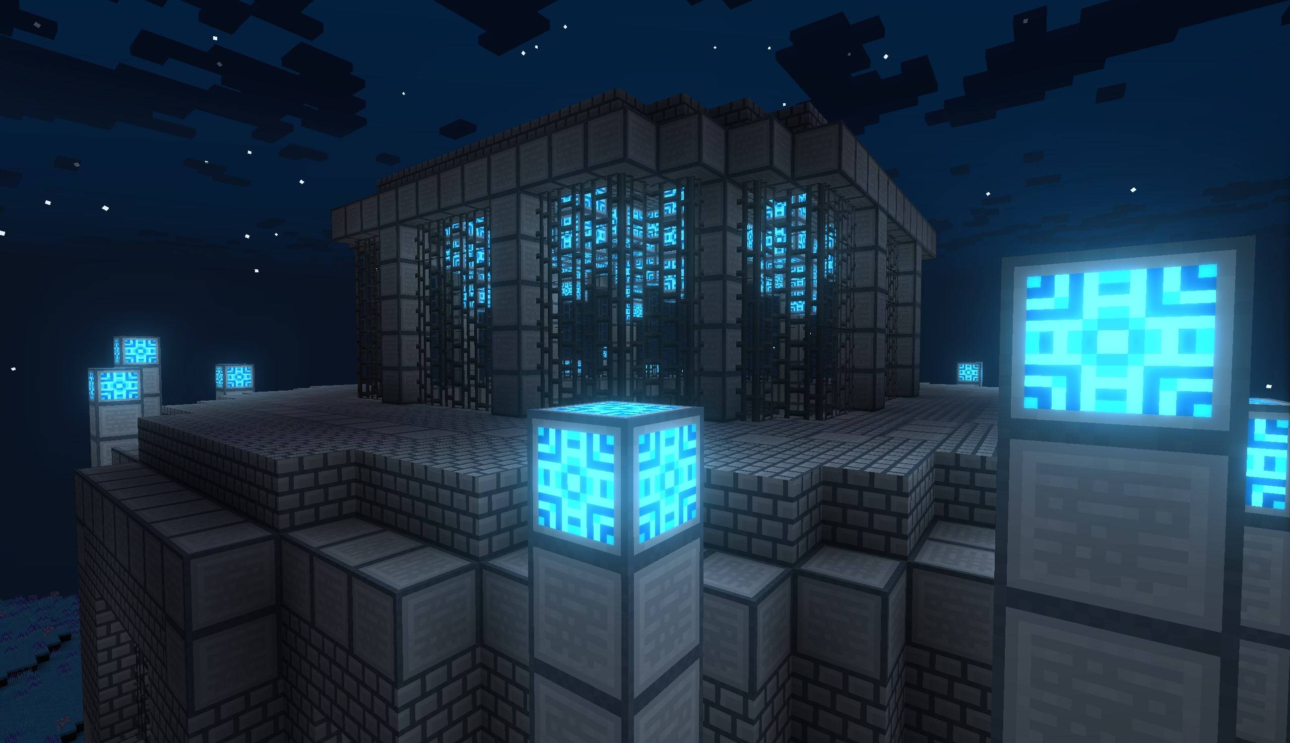 Temples look mystical