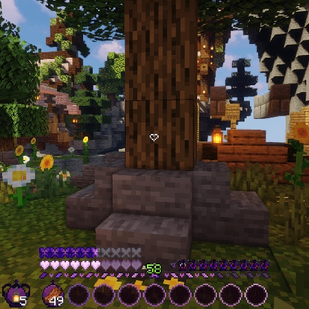 homura hotbar and hud — screenshot 2