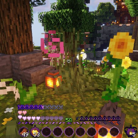 homura hotbar and hud — screenshot 1