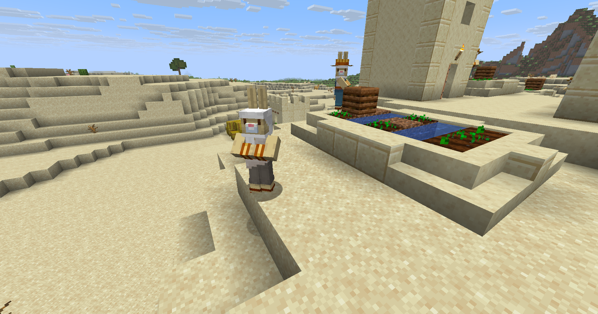 Thumbnail A rabbitlin villager and farmer