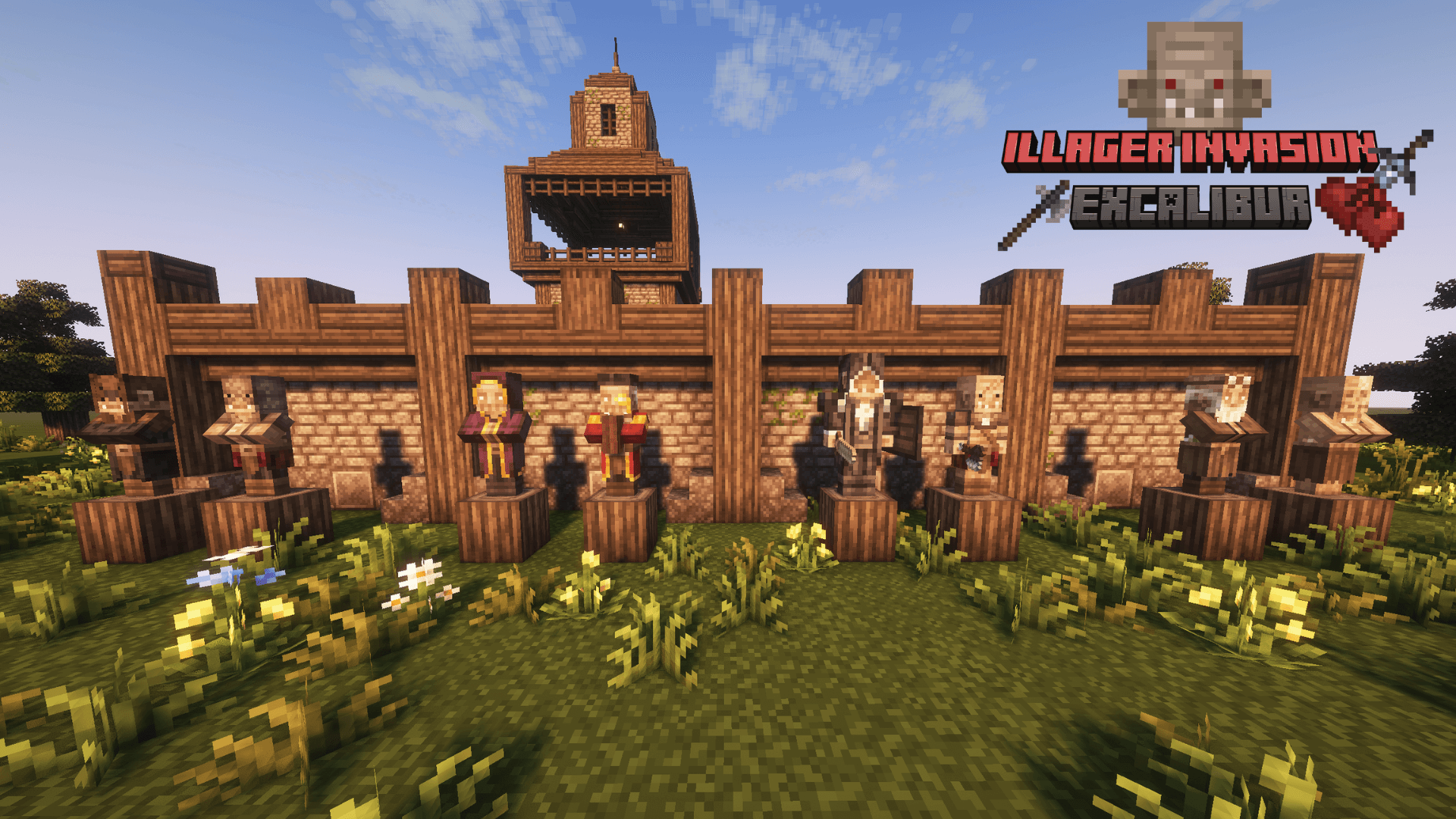 Family photo before the village visit.
