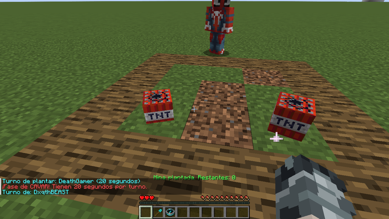 Planting mines mechanic