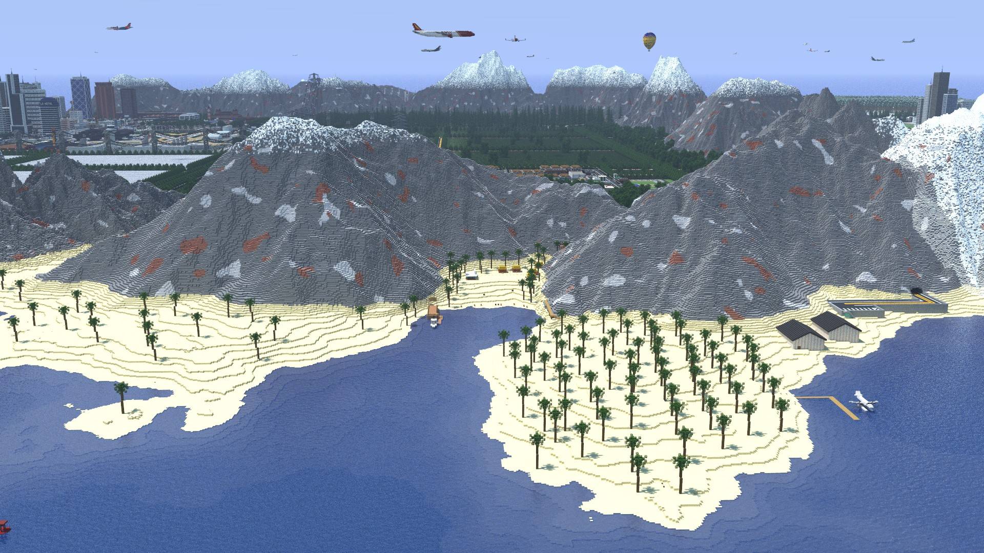 Thumbnail Ceronah Cove with Los Perrito (Left) And New Pacifco City (Right) In the Background
