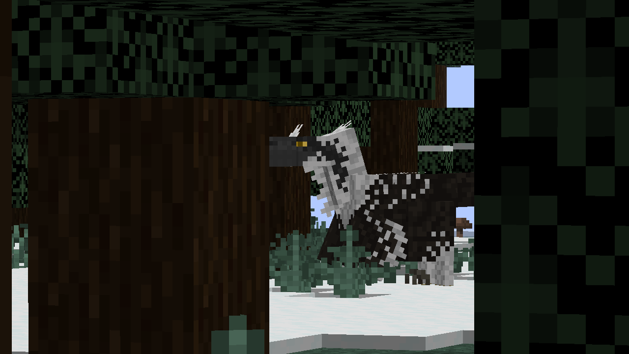 Dakotaraptor sighted in snowy taiga