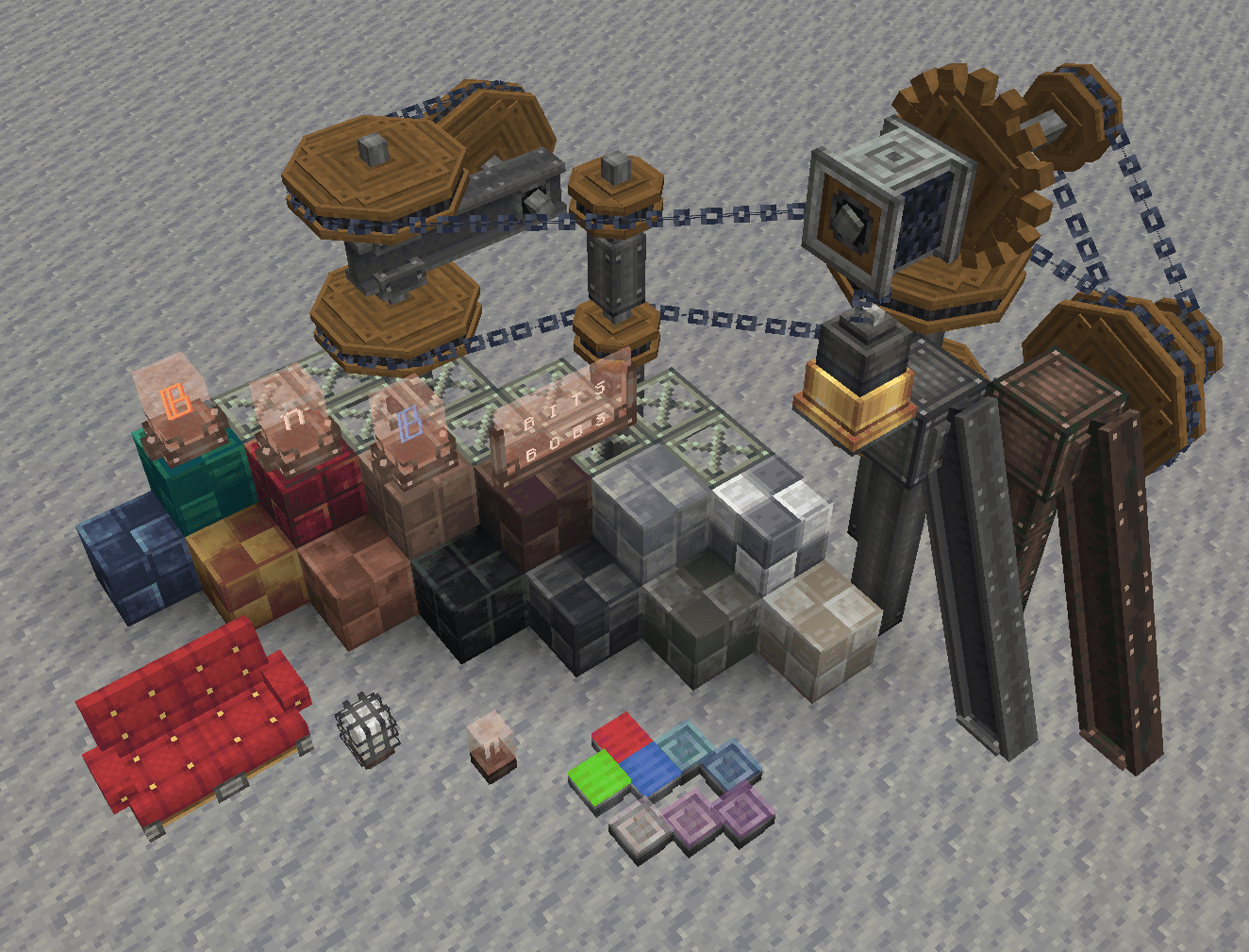 Thumbnail All default blocks in the mod (as of 0.0.10)