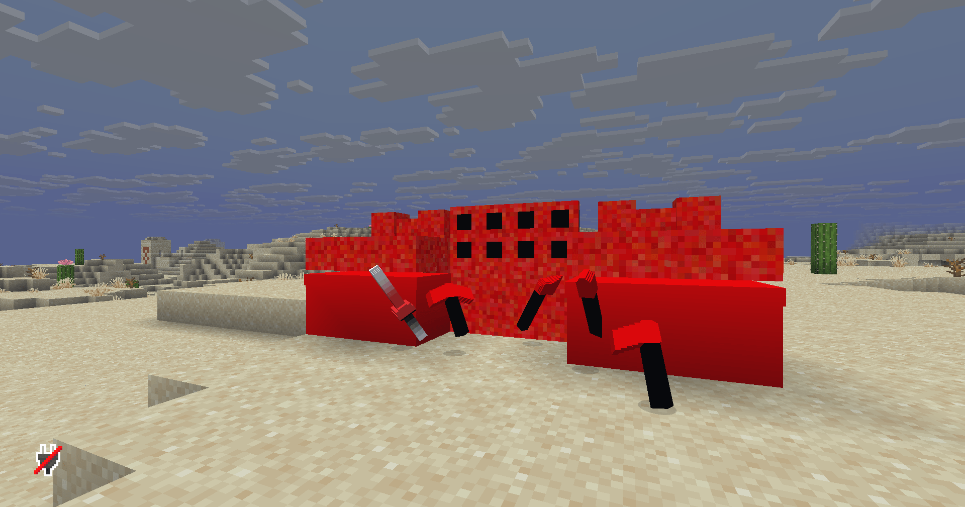 Everything inside the mod!