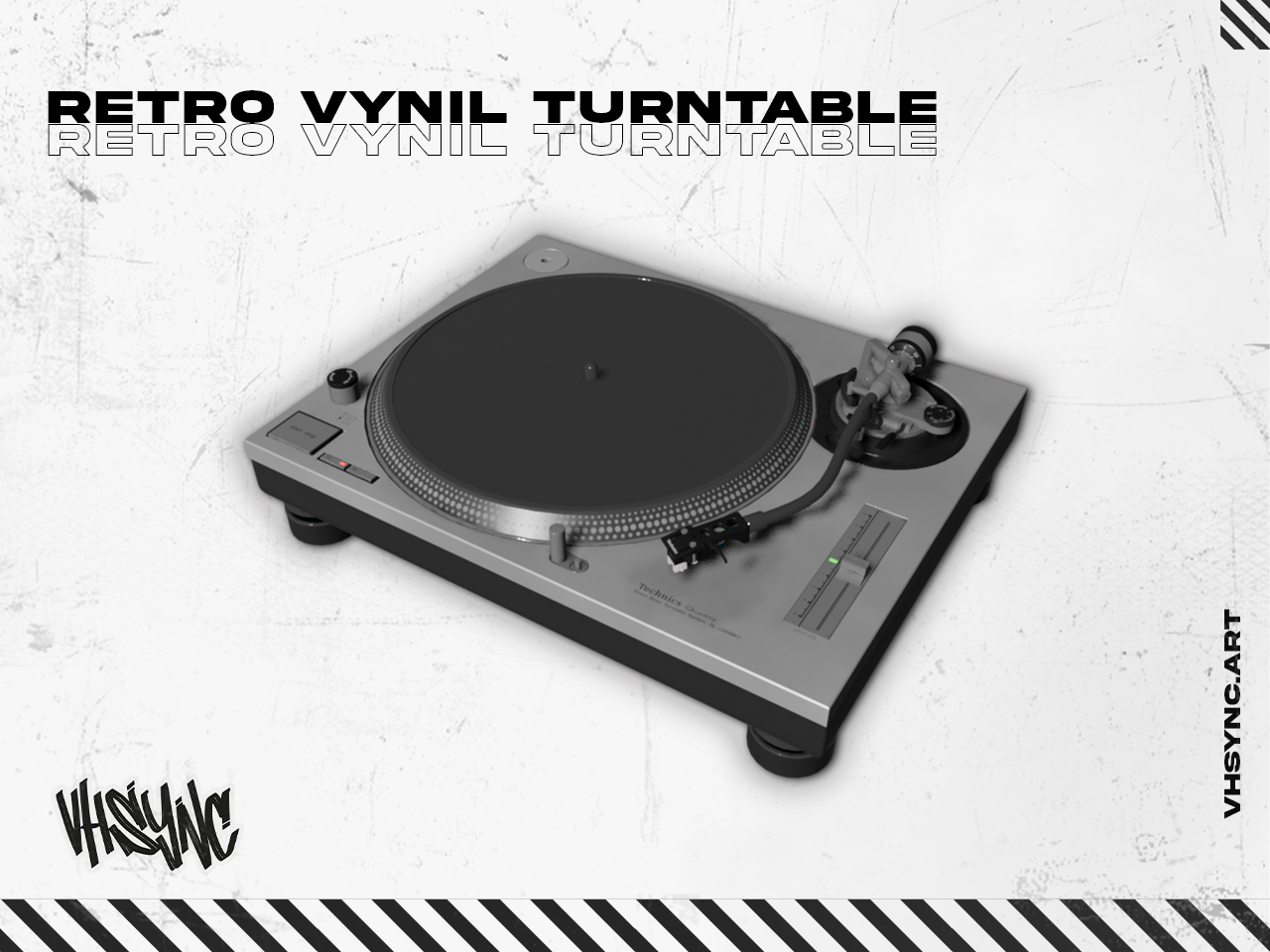[VHSync] Retro Vynil Turntable