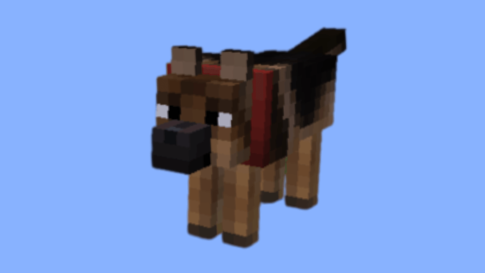 Thumbnail German Shepherd. Only visible after taming a Default Wolf (Pale Wolf)