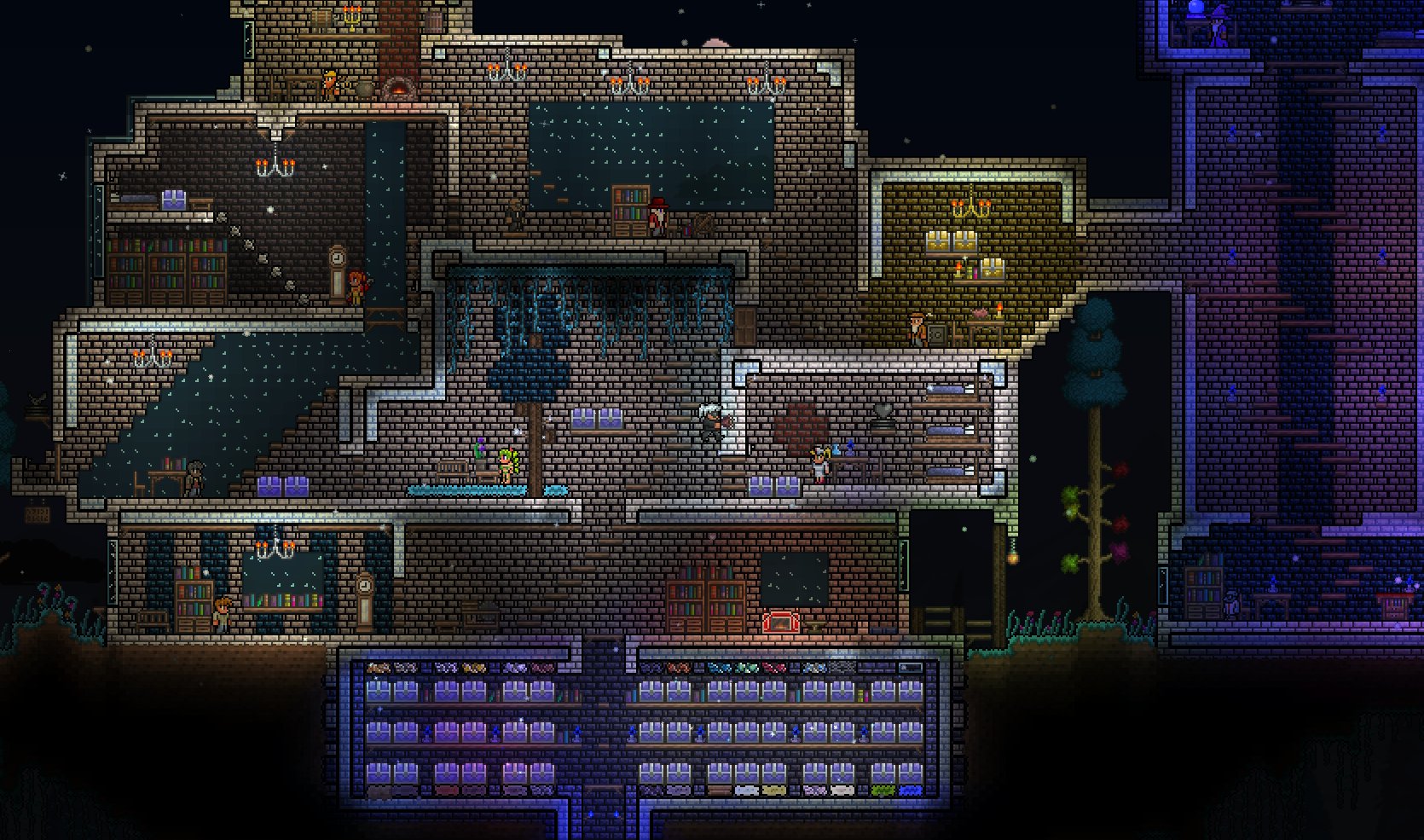 Home Sweet Hallowed Sky - Terraria Maps - CurseForge