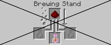 <p>No more brewing stands!</p>