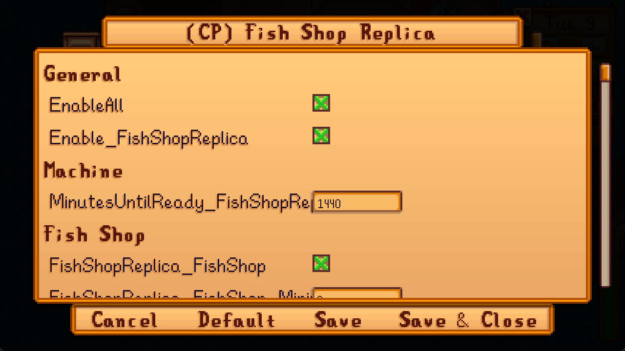 [CP] Fish Shop Replica