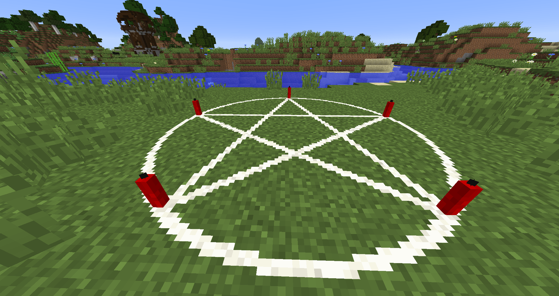 Fully formed summoning circle