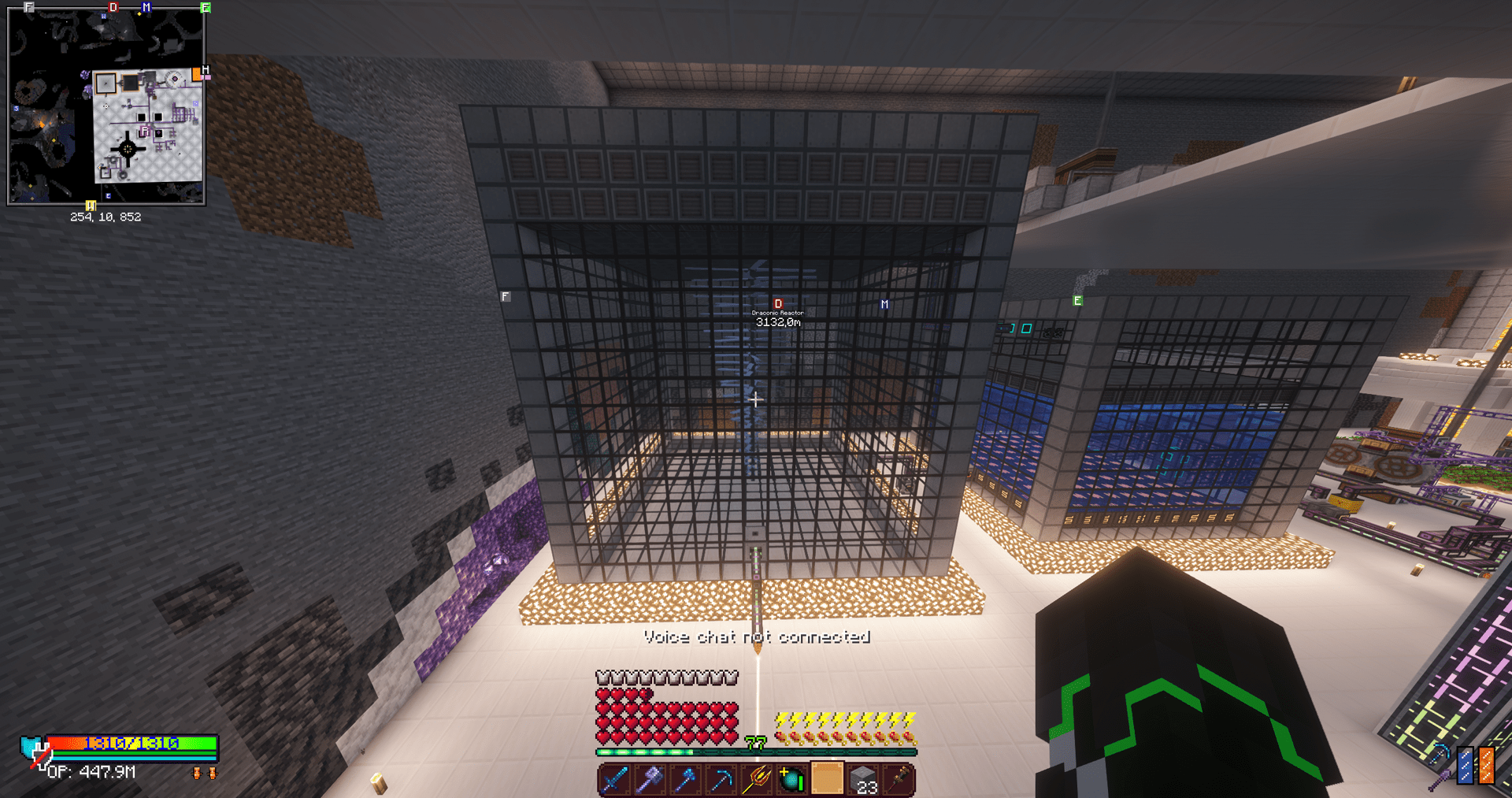 This is my turbine, it is at maximum level.