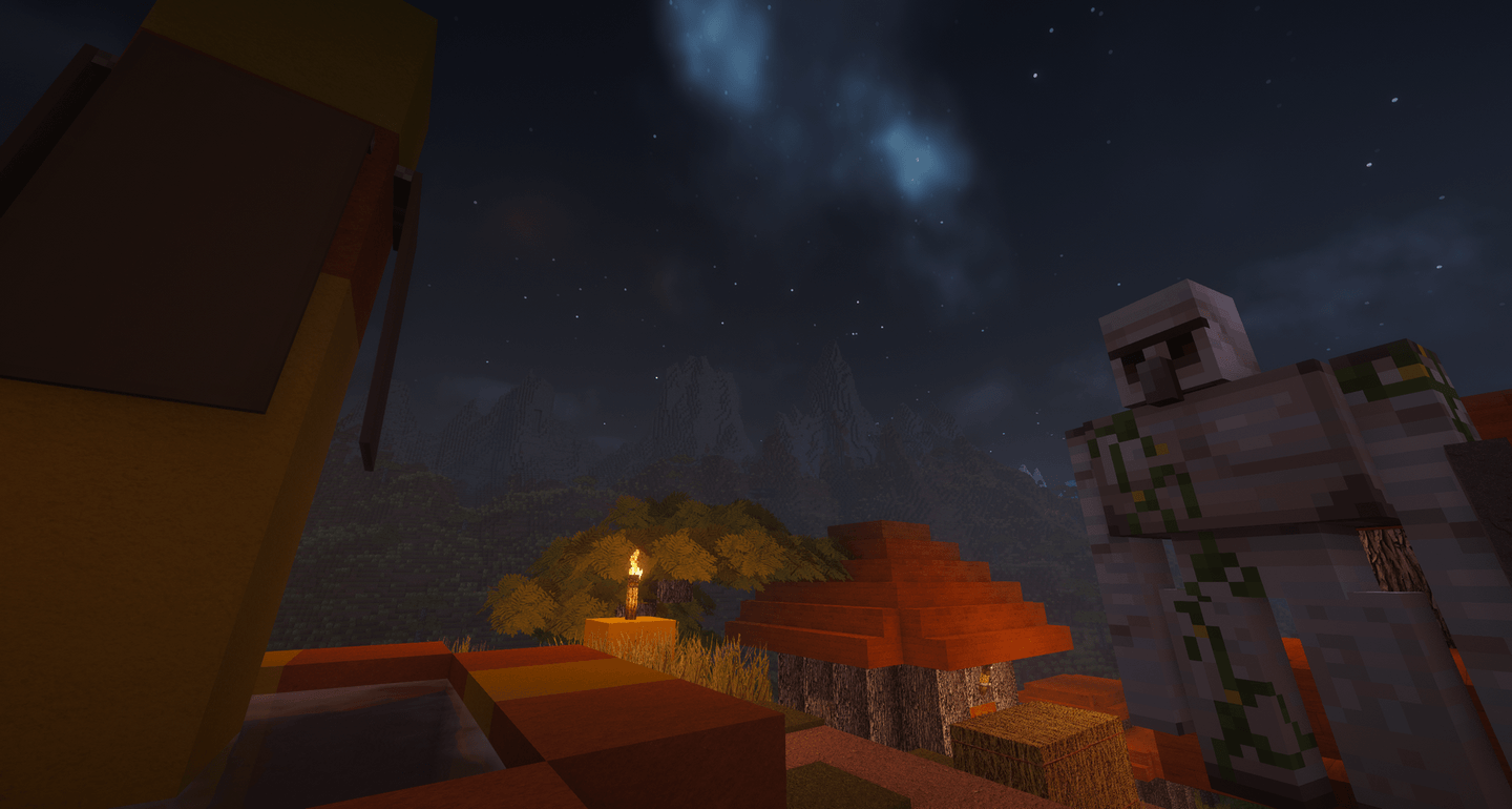Thumbnail Savanna Village - Complementary Unbound Shaders + Euphoria Patches