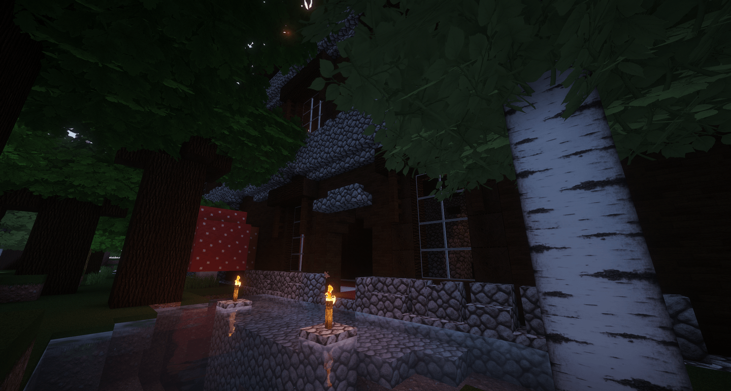 Thumbnail Woodland Mansion - Complementary Unbound Shaders + Euphoria Patches