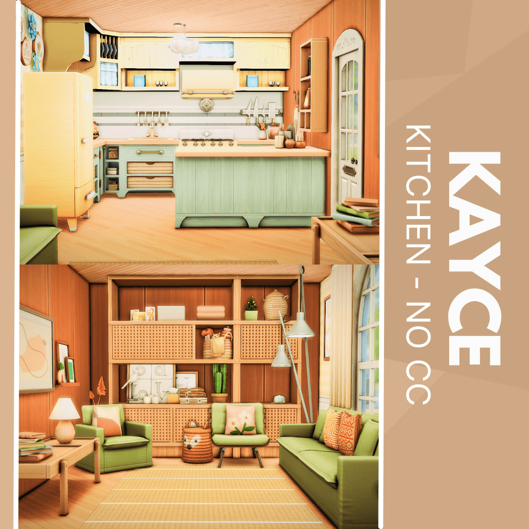 Kayce Kitchen - The Sims 4 Rooms / Lots - CurseForge