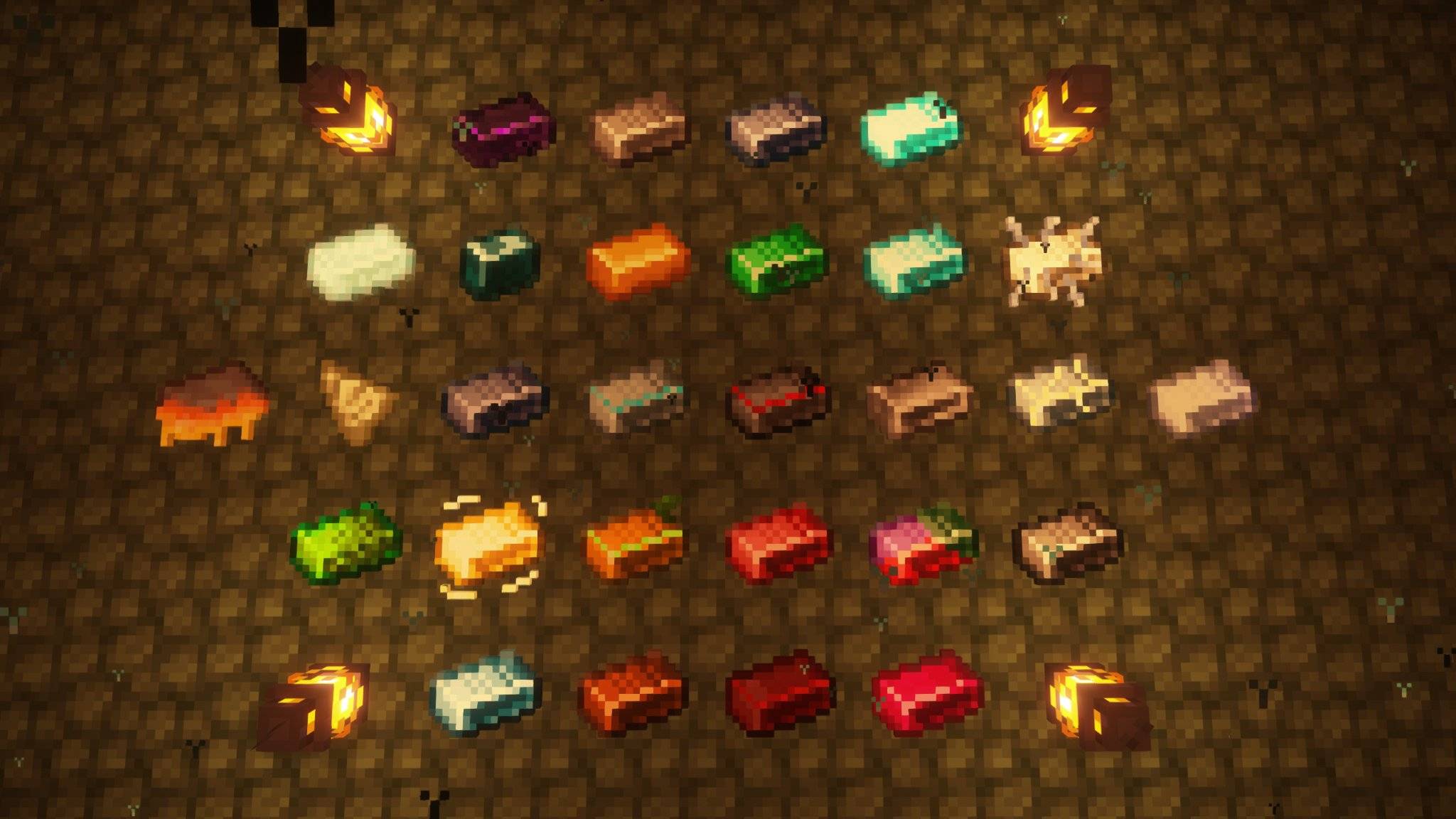 Materials and their textures before v1.2.0