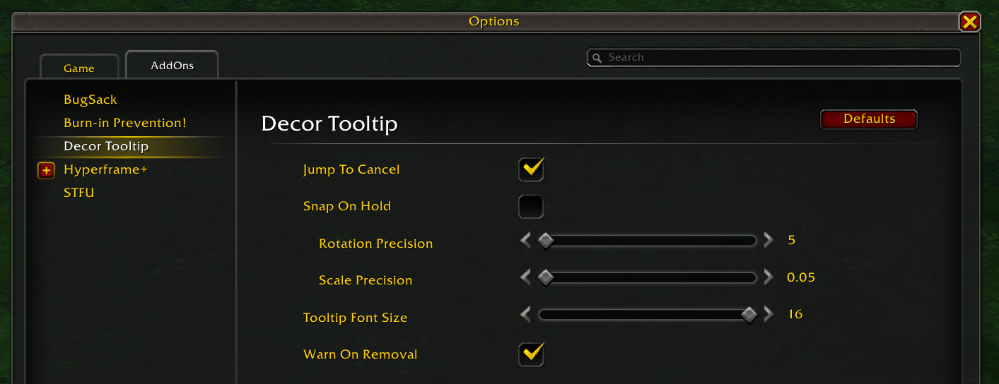 Decor Tooltip (Housing) - World of Warcraft Addons - CurseForge