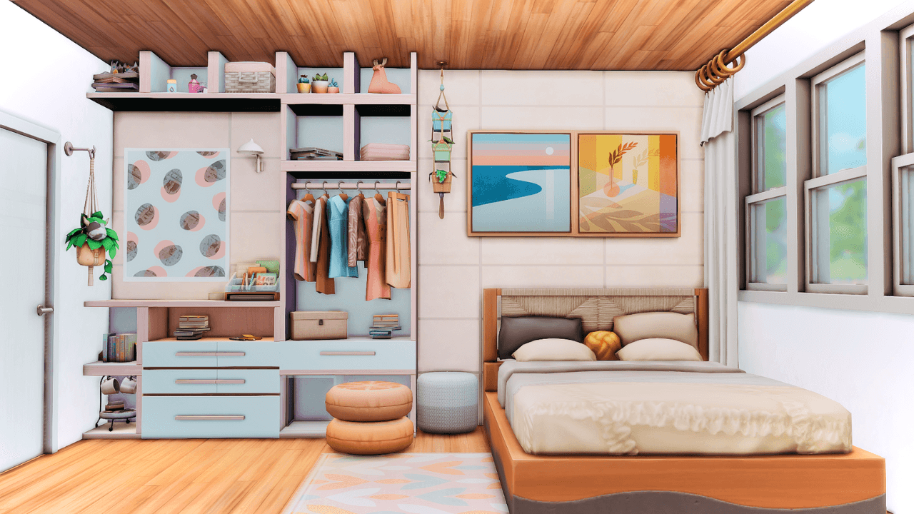 Hailey Bedroom - The Sims 4 Rooms / Lots - CurseForge