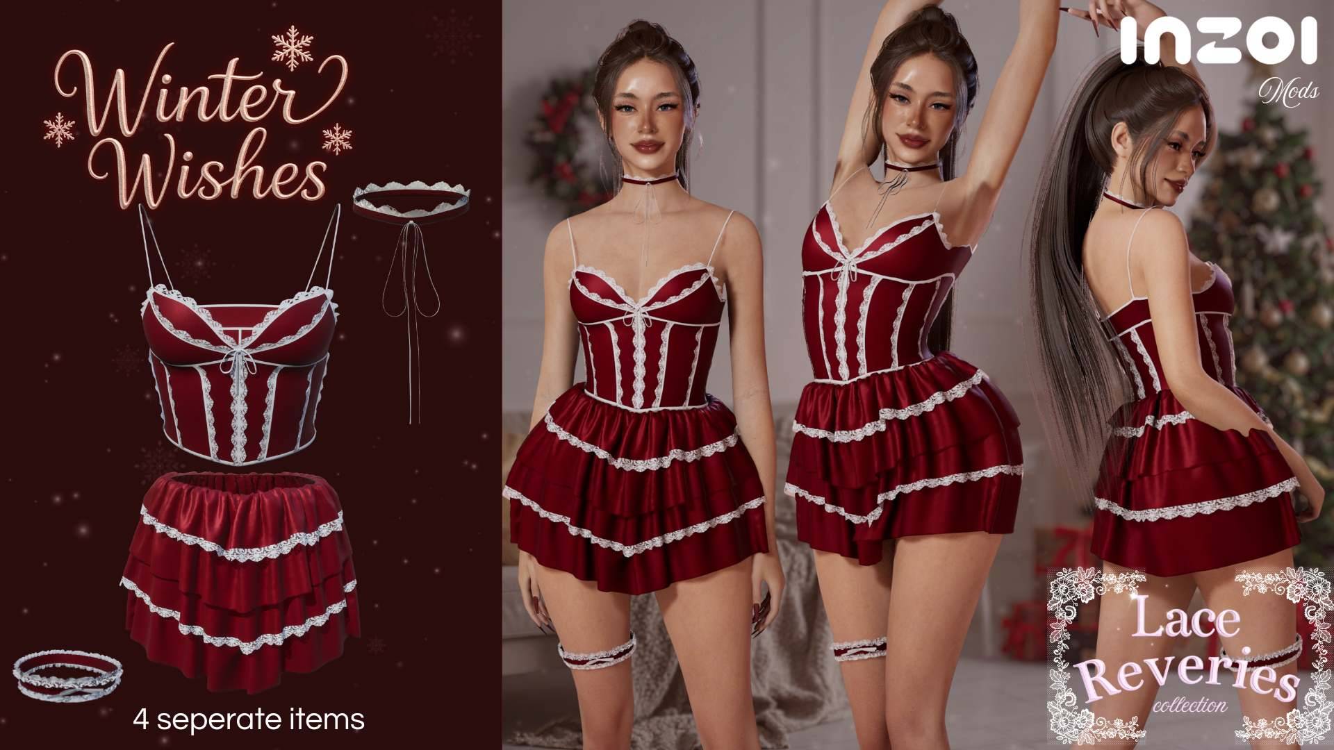 Angelina Set | Winter Wishes X Lace Reveries