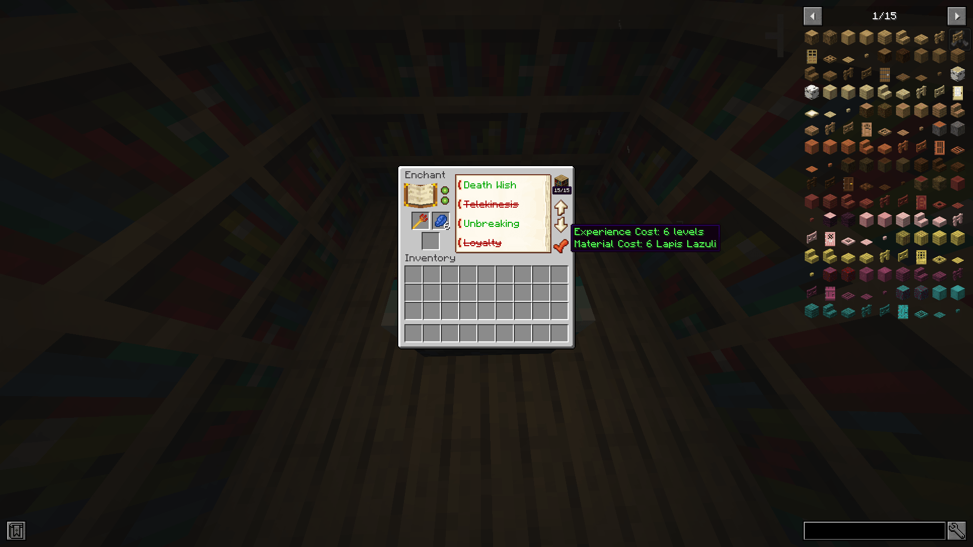 Reworked Enchanting system from Enchancement Mod