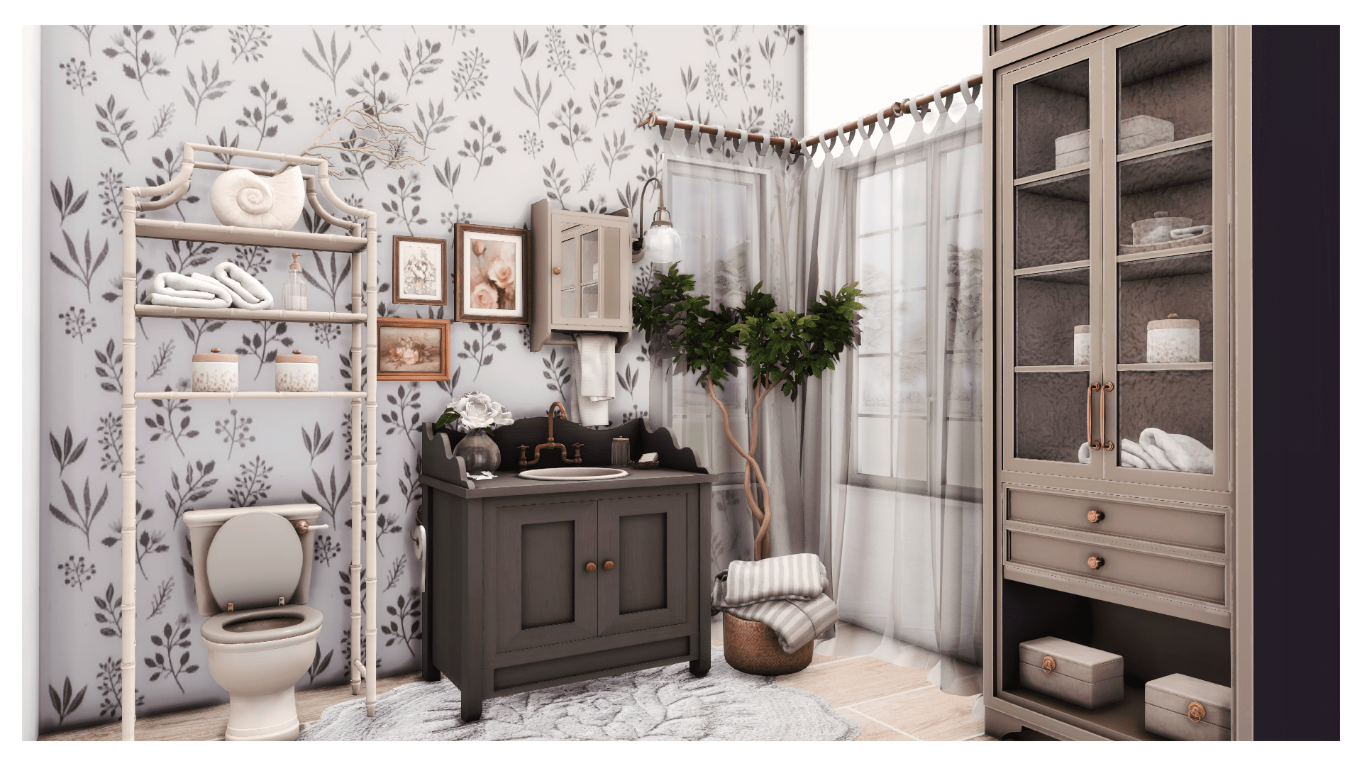 Finy Powder Room - The Sims 4 Rooms / Lots - CurseForge