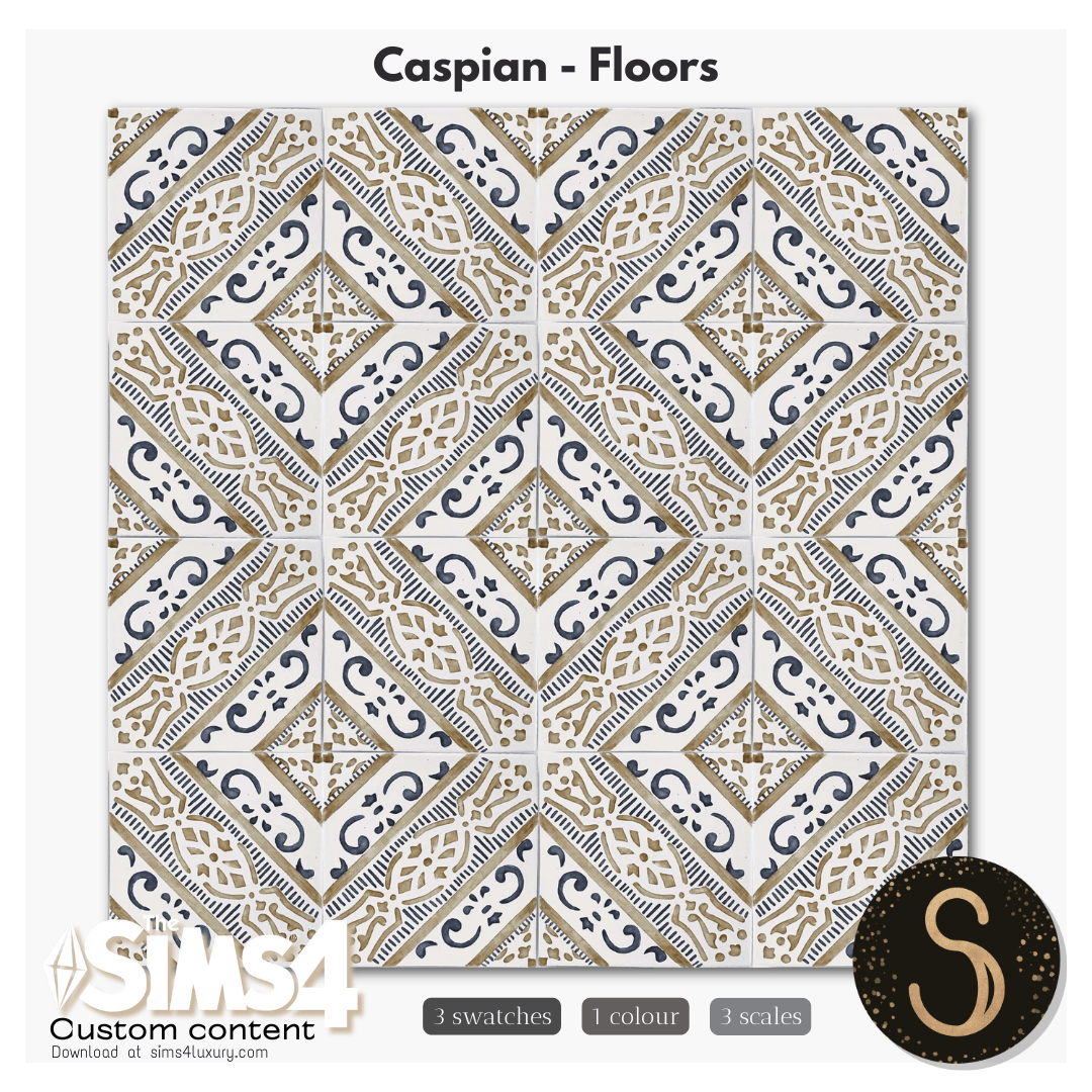 Sims4Luxury - Caspian - Floors