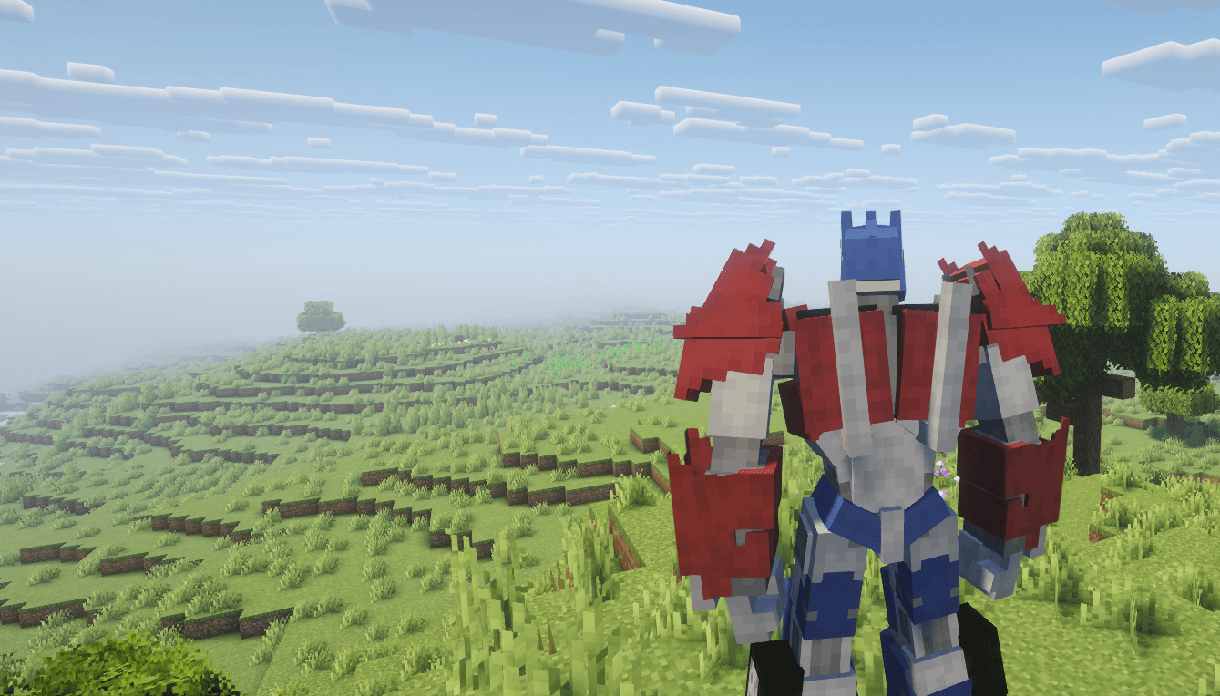 The Last Prime overlooking the Autobots new home... and the future of his people.