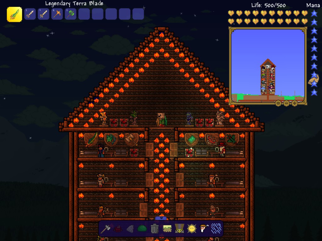 Images The The Dynasty House 1 2 4 1 Maps Projects Terraria.