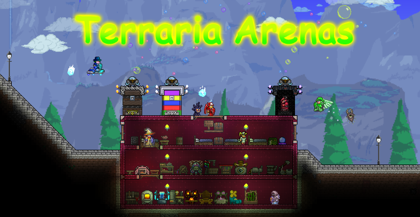 simple boss Arena - Terraria Maps - CurseForge