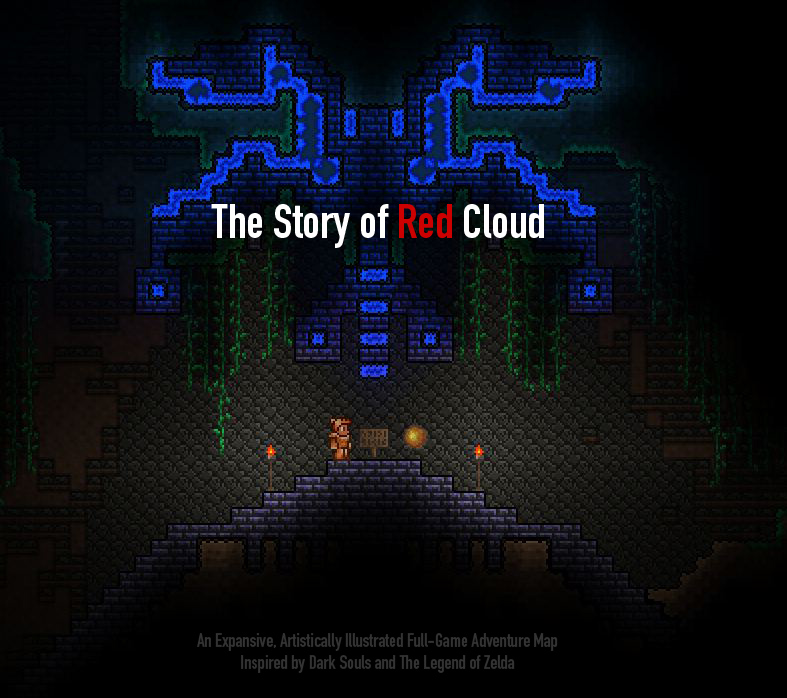 Dark Souls Adventure Map: The Story of Red Cloud - Terraria Maps -  CurseForge