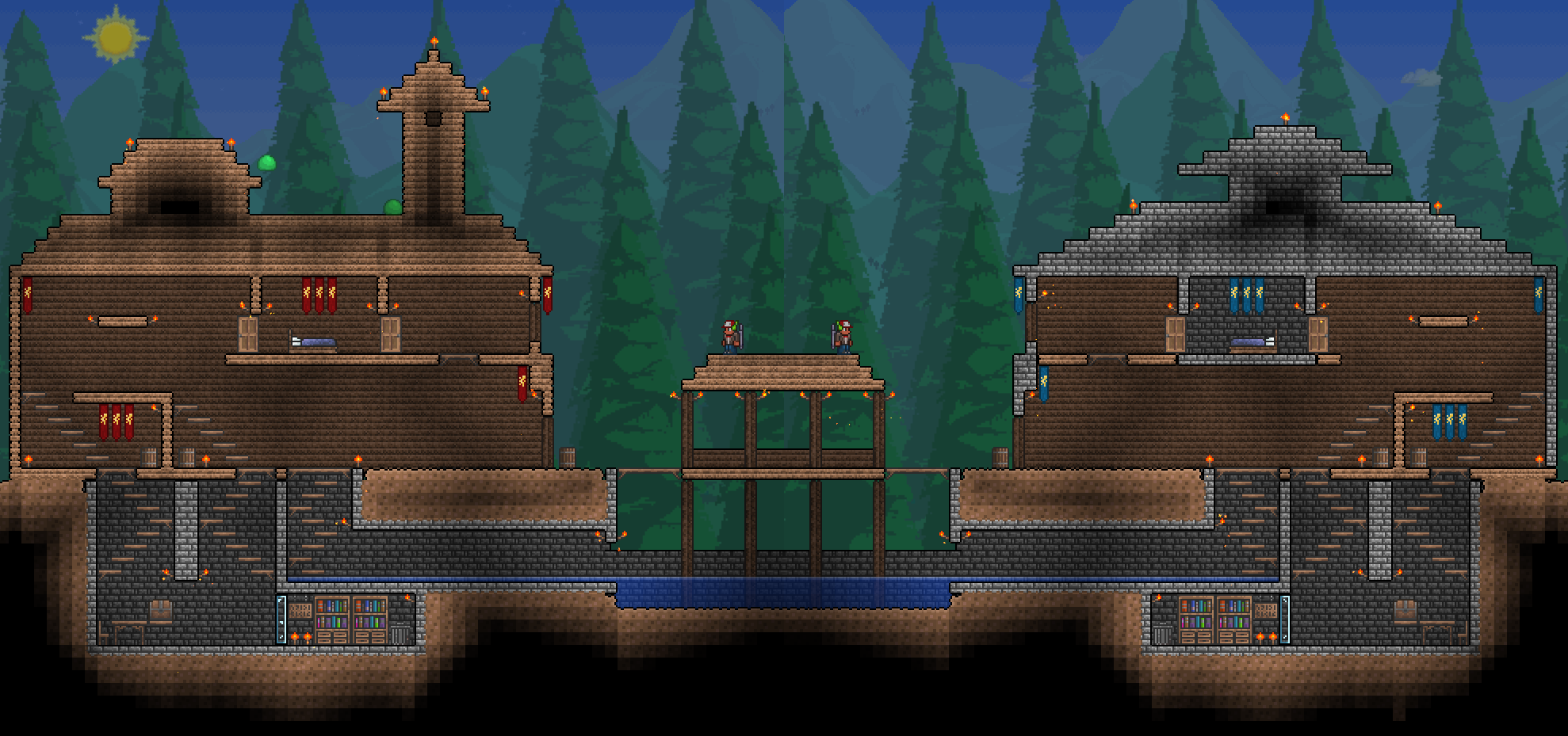 Terraria Fortress 2 (original by blindsniper) Screenshots - Maps - Terraria