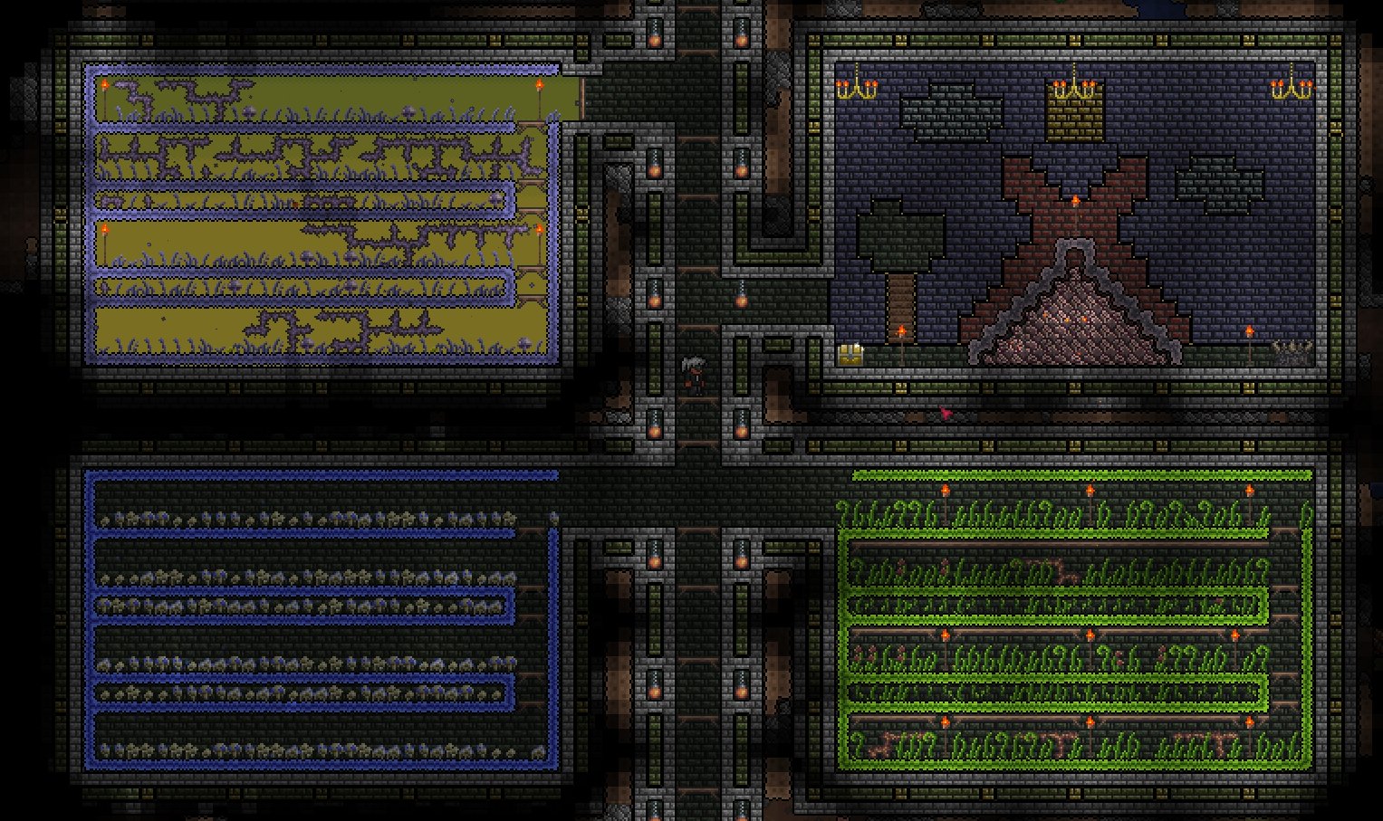 Terraria где найти метеорит фото 107