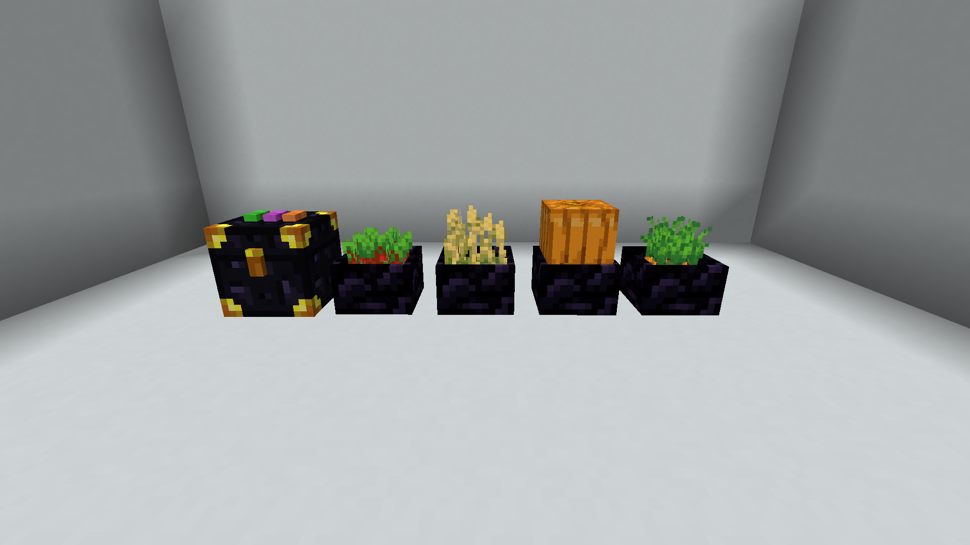 Ender Botany Pot next to Ender Chest