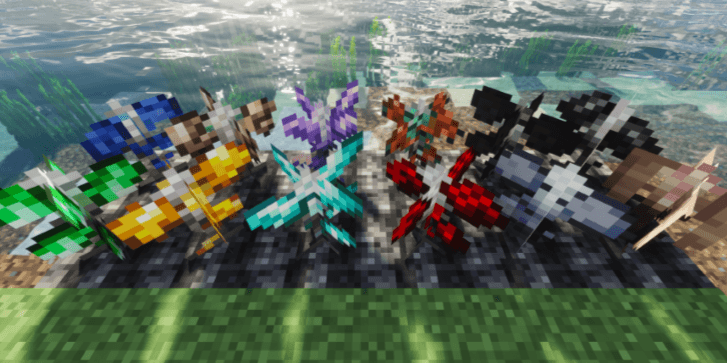 Vanilla Overworld ore crops