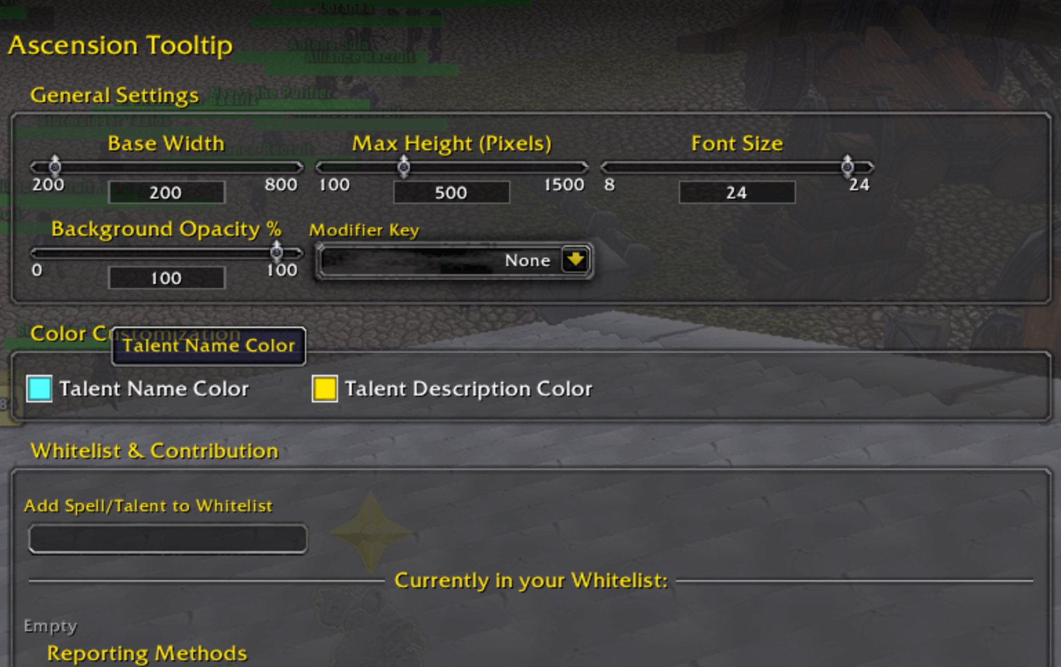 Ascension Tooltip - World of Warcraft Addons - CurseForge
