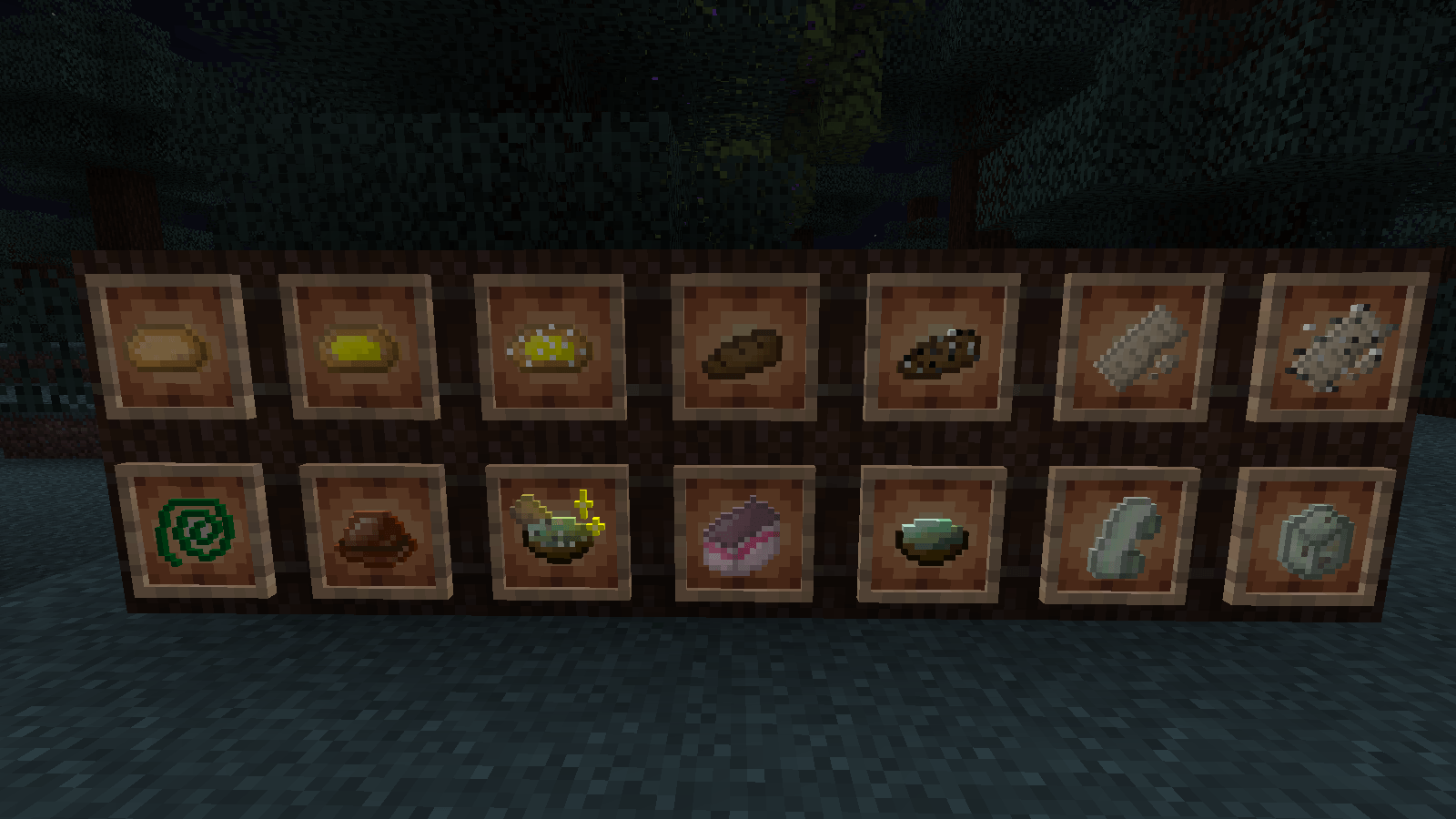 All of currently available items displayed on single image