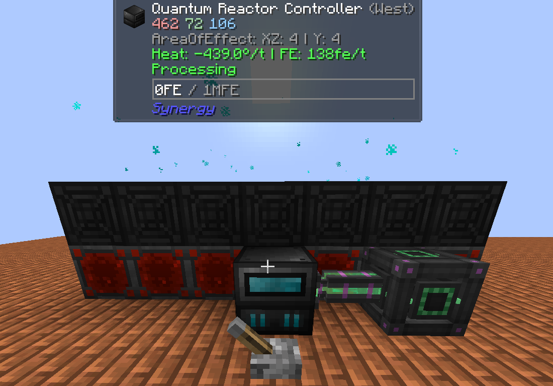 Thumbnail A modular multiblock machine that allow to generate FE when the Heat is below 0° based on multiple recipes that will increase Heat and FE production