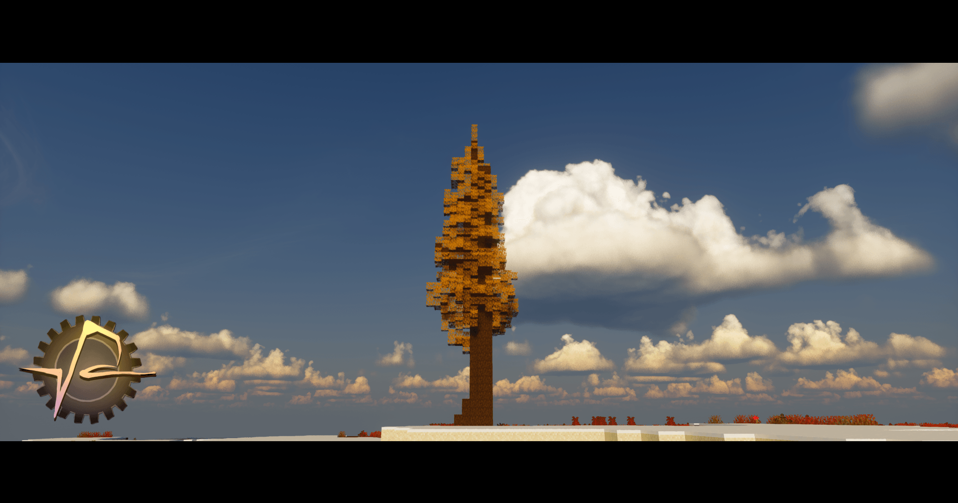 A lone standing tree