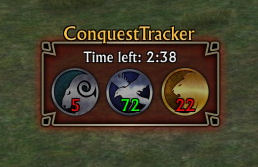 ConquestTracker: Window - Time left