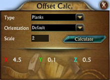 Offset Calculator