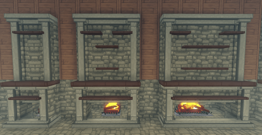 Tall Alternate Back Mantle Type